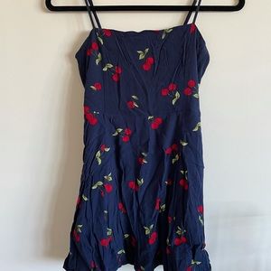Forever 21 cherry print mini dress